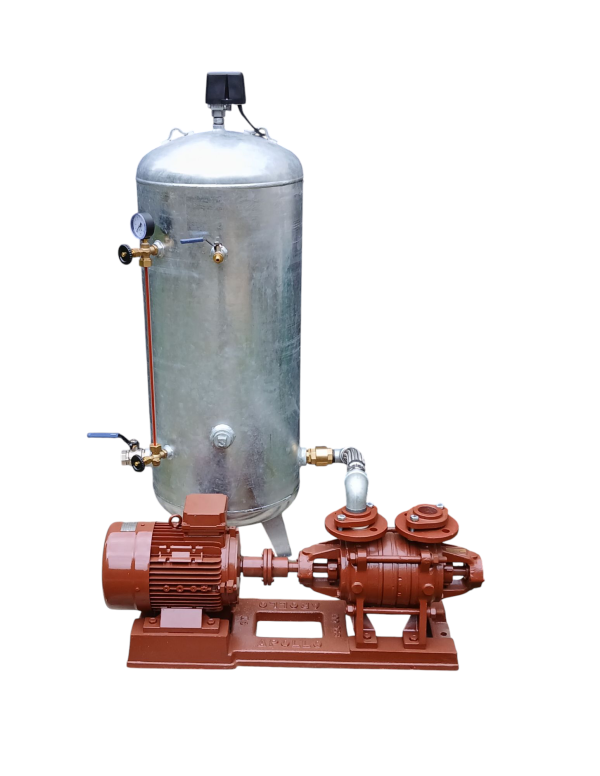 Hauswasserwerk Apollo 3KSEY40-002 mit 150 Liter feuerverzinkten Druckbehälter u. 12.000 L/H